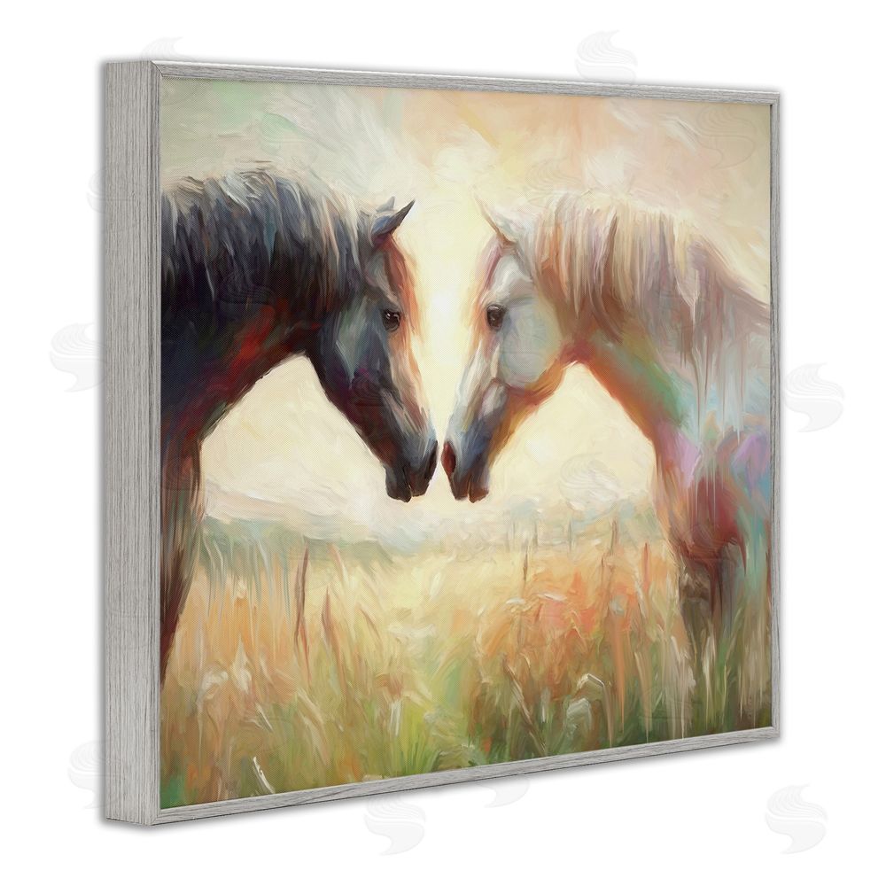 Ramona Murdock Sunlit Horse Pair
