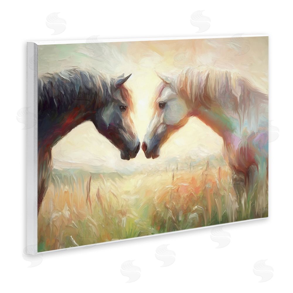 Ramona Murdock Sunlit Horse Pair