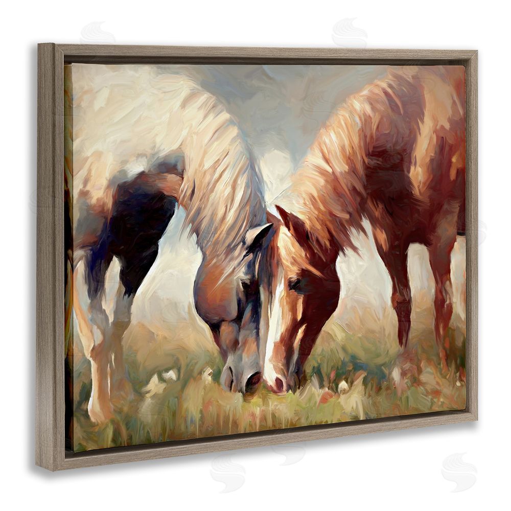Ramona Murdock Grazing Horse Pair