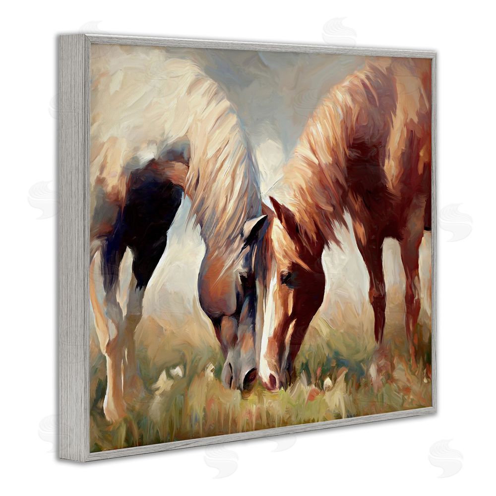 Ramona Murdock Grazing Horse Pair