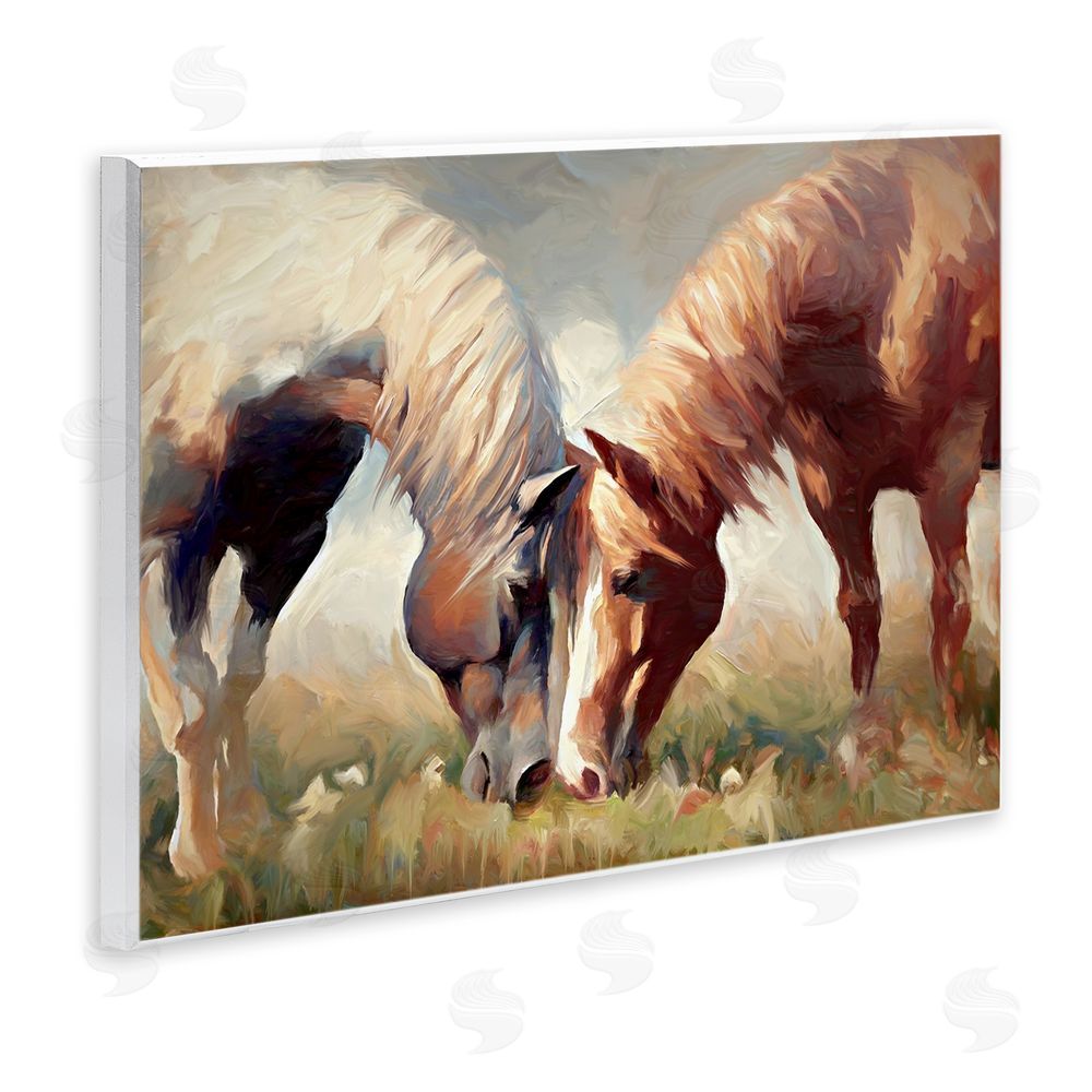 Ramona Murdock Grazing Horse Pair