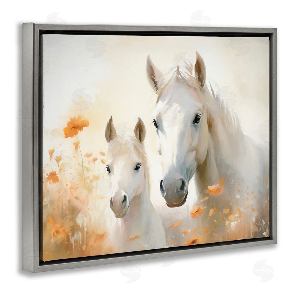 Ramona Murdock Horse & Foal with Flowers