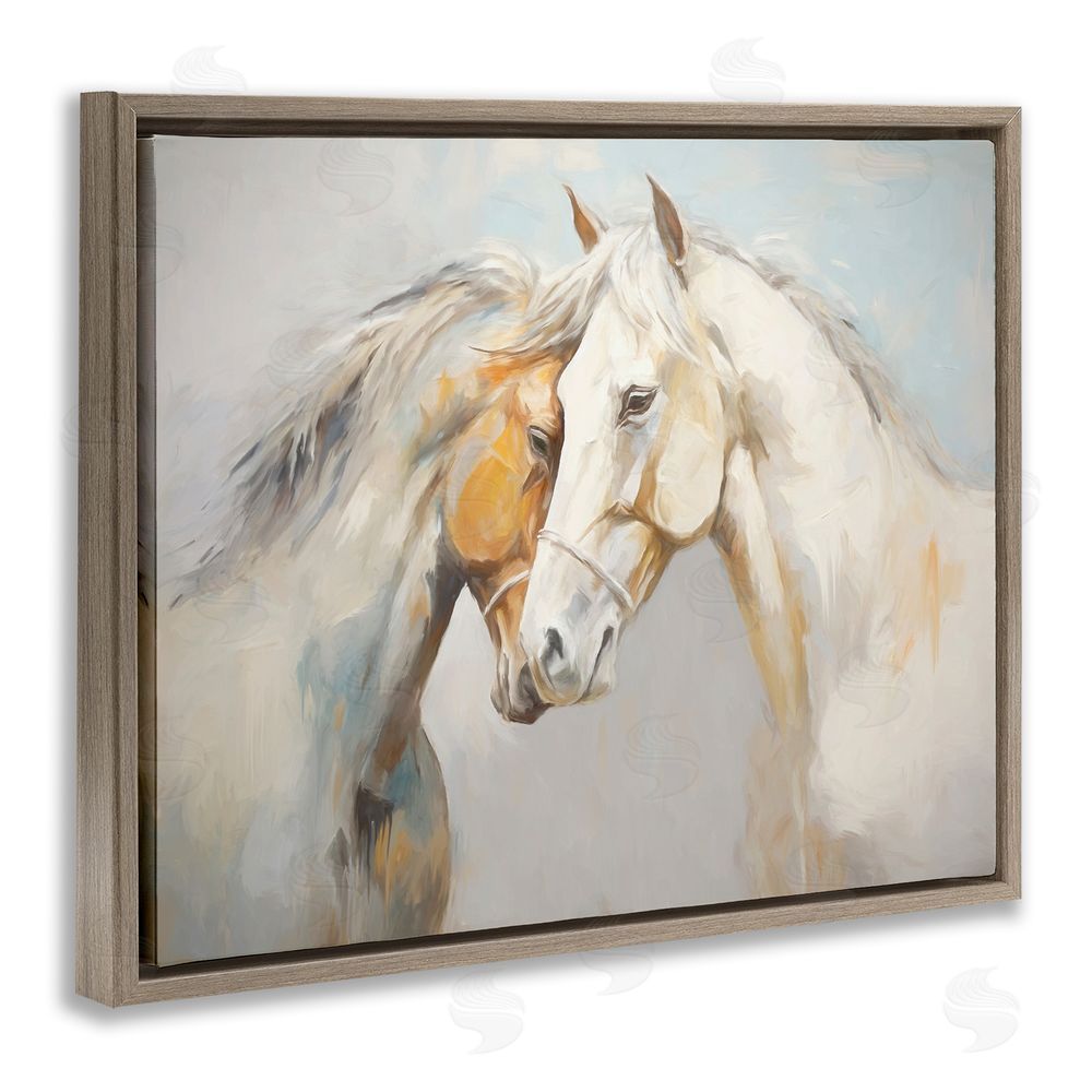 Ramona Murdock Grey Horse Hugs