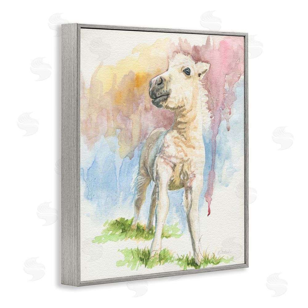 Jennifer Redstreake Modern Foal Painting