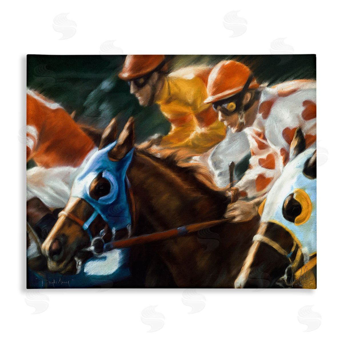 Kim McElroy Equestrian Jockeys Racing