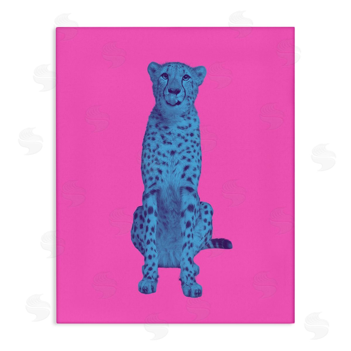 House of Lulu Leopard on Vivid Pink