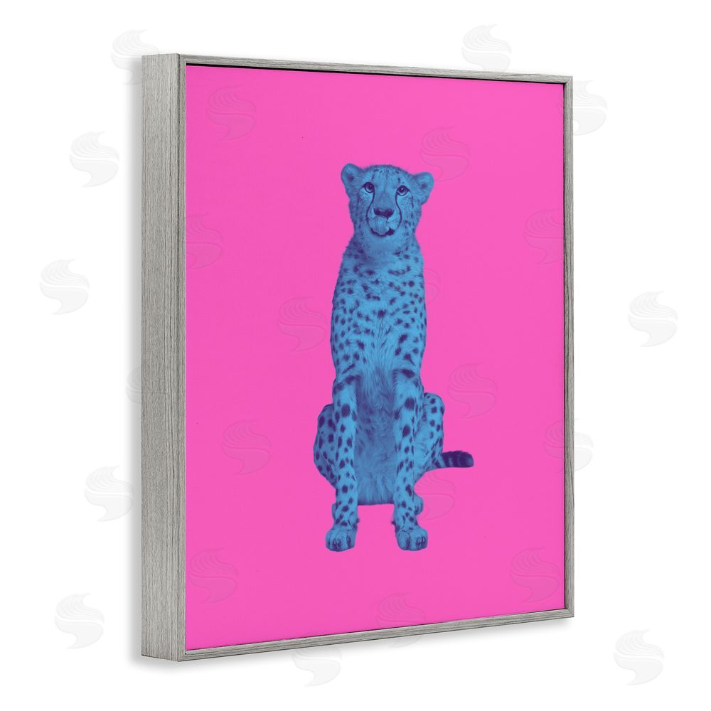 House of Lulu Leopard on Vivid Pink