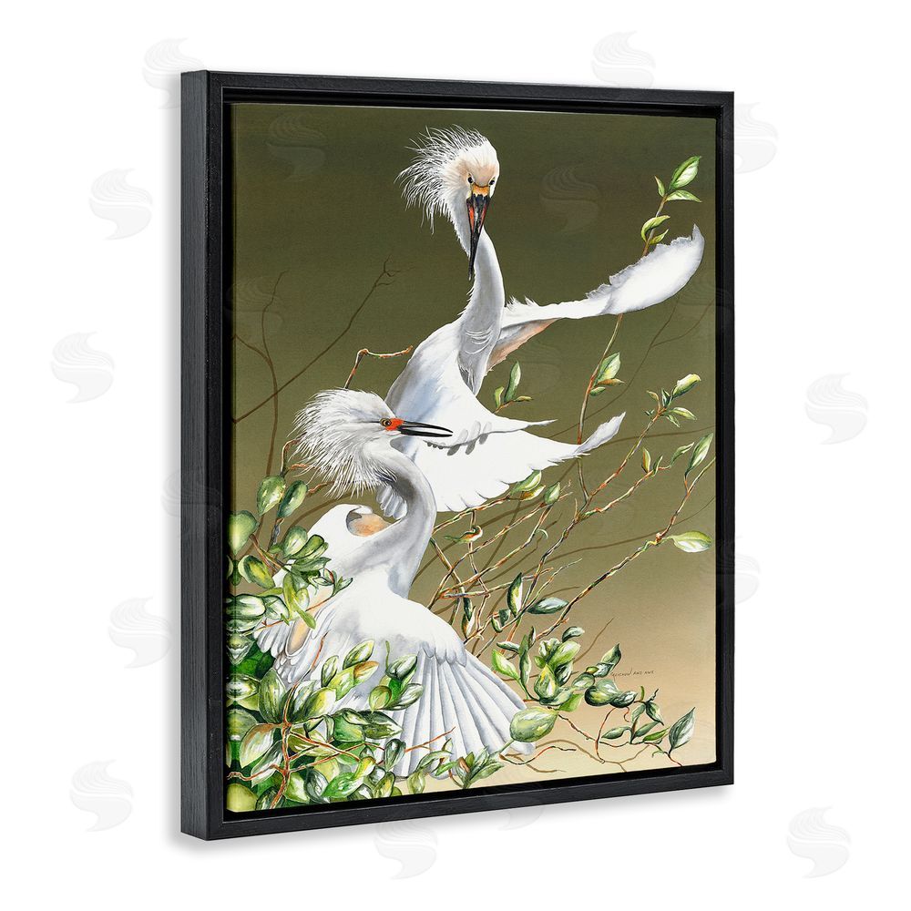 Christine Reichow Egrets Flapping Wings