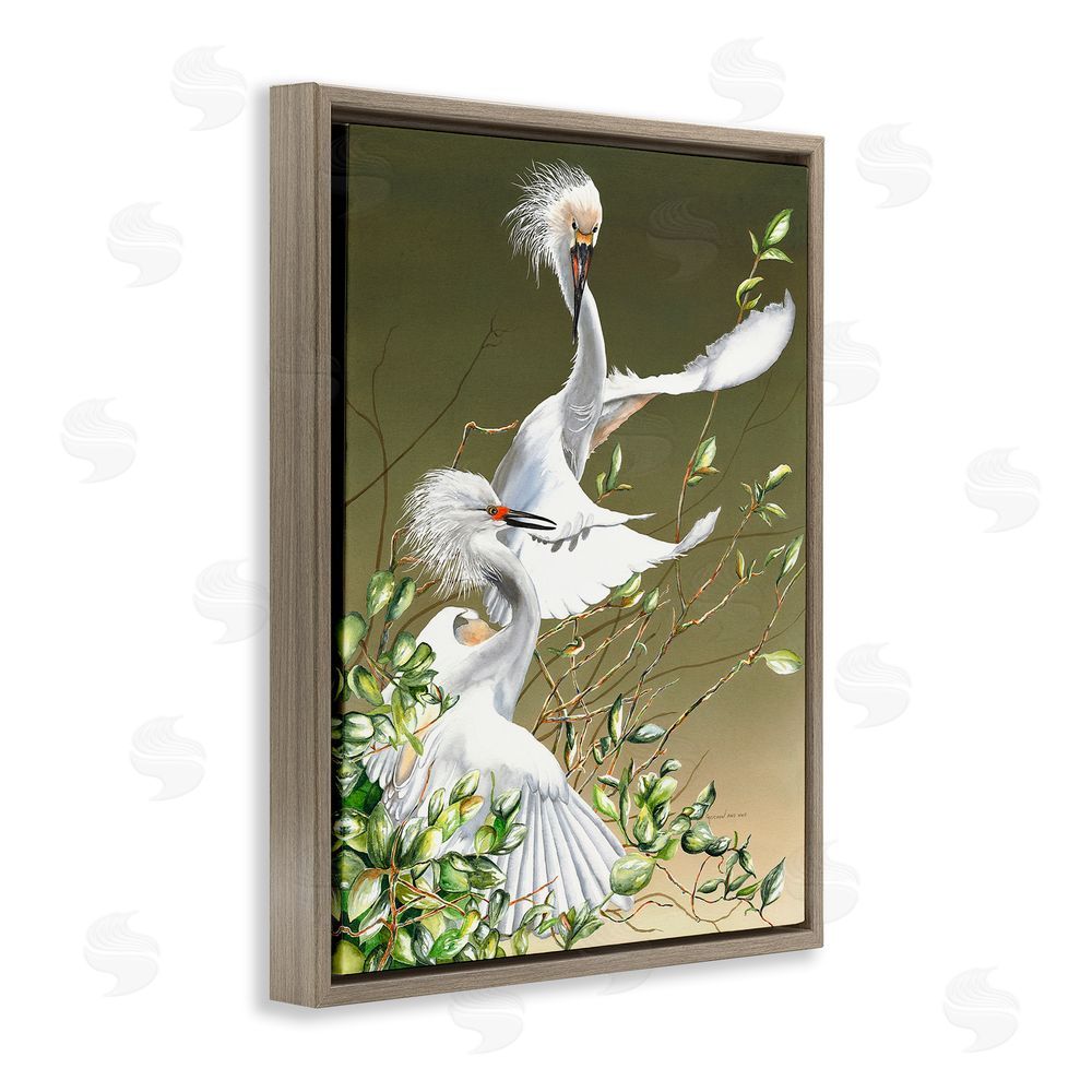 Christine Reichow Egrets Flapping Wings