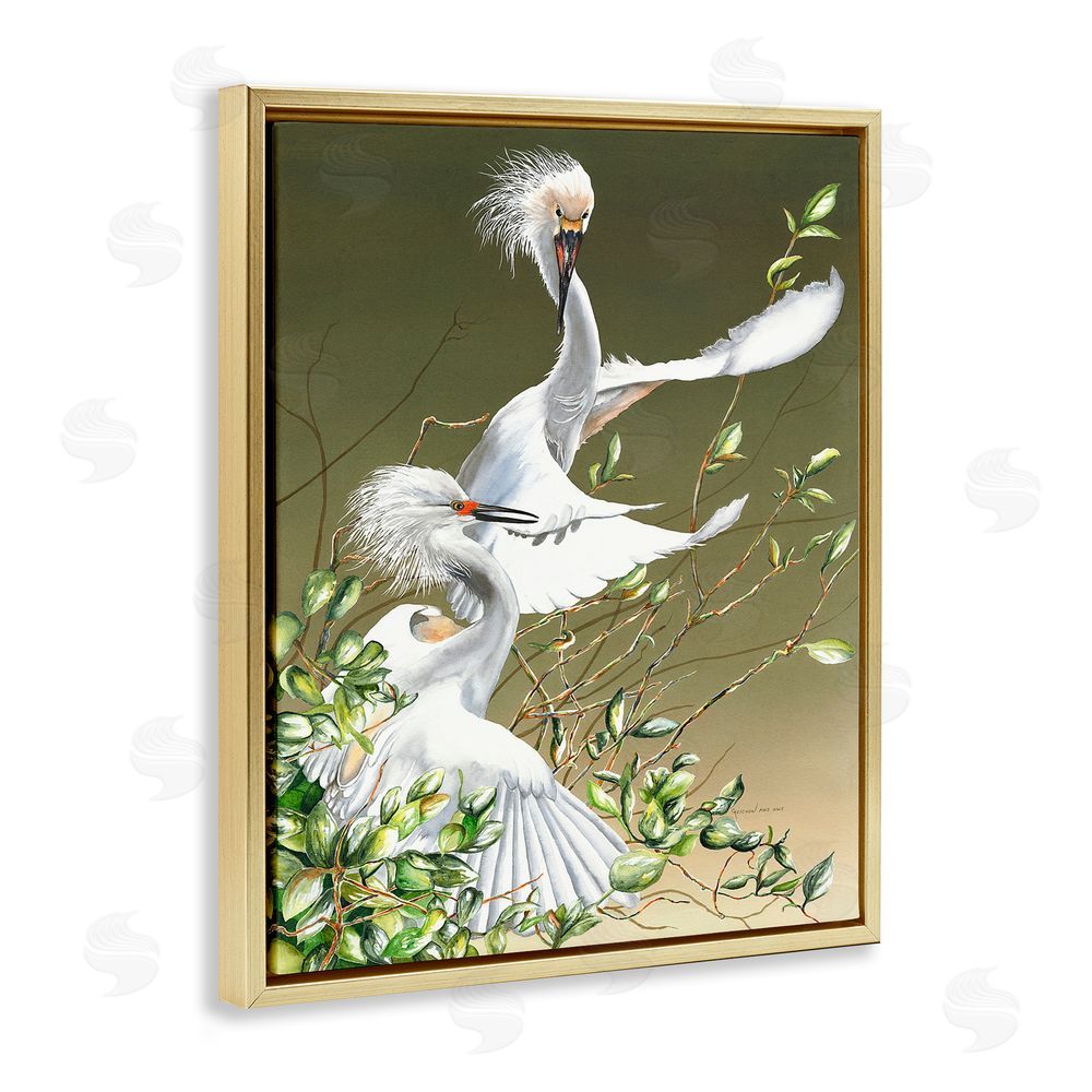 Christine Reichow Egrets Flapping Wings