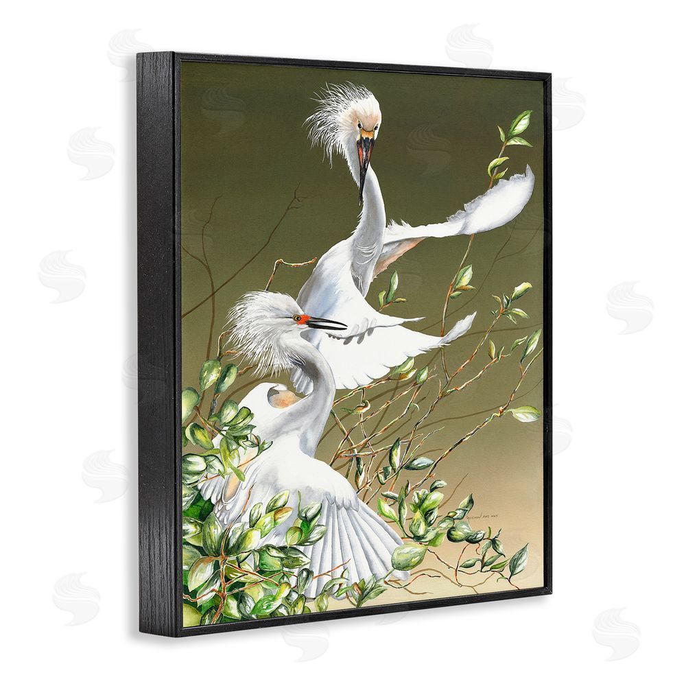 Christine Reichow Egrets Flapping Wings