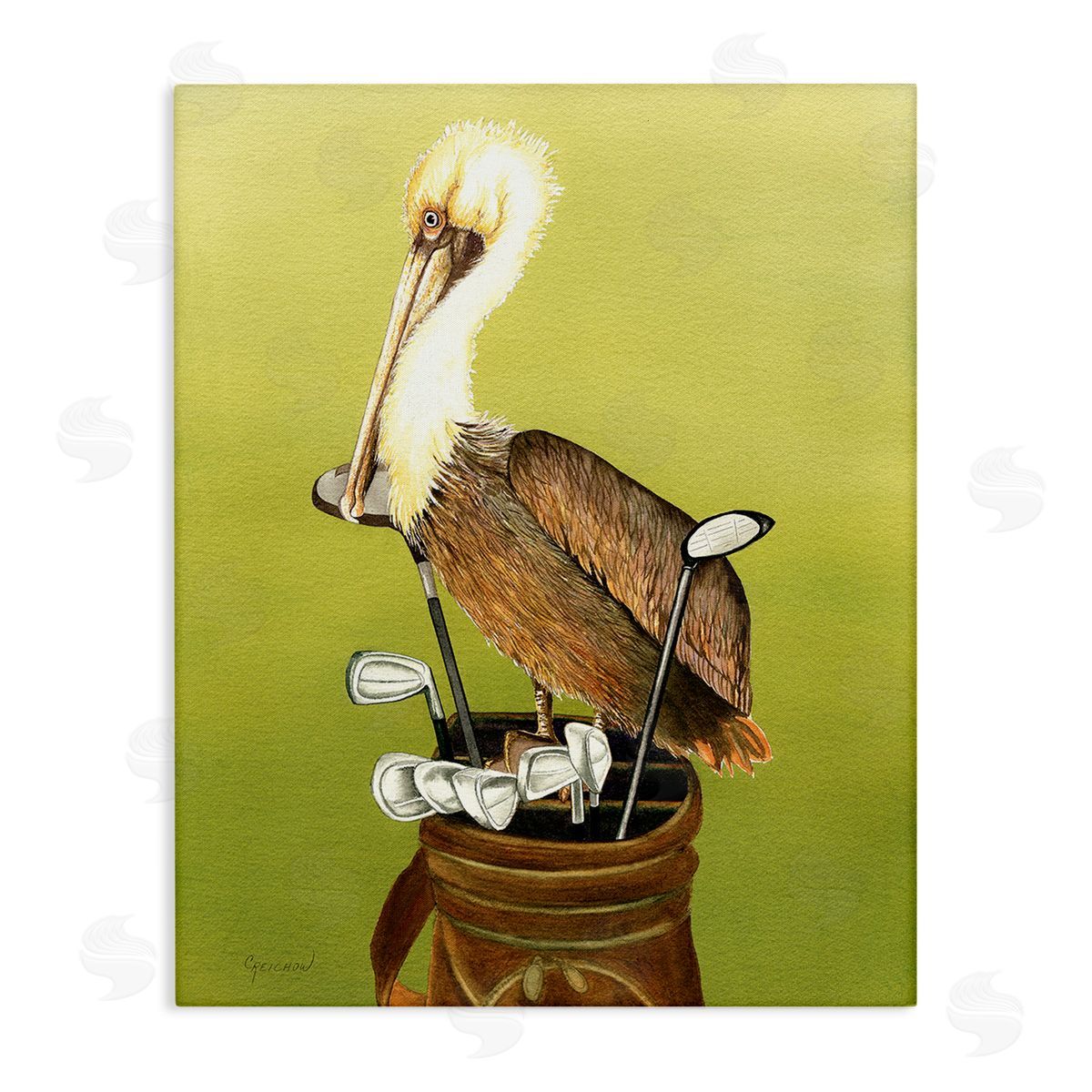 Christine Reichow Pelican on Golf Clubs
