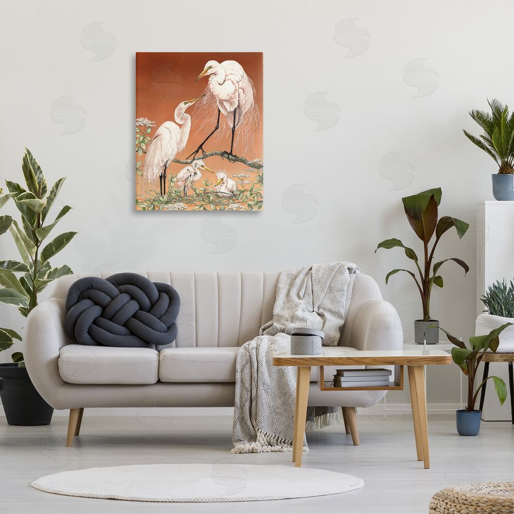 Christine Reichow Traditional Heron Family