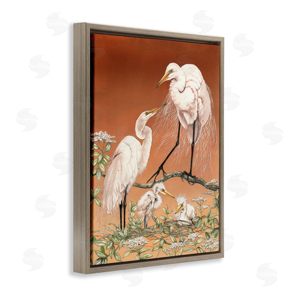 Christine Reichow Traditional Heron Family