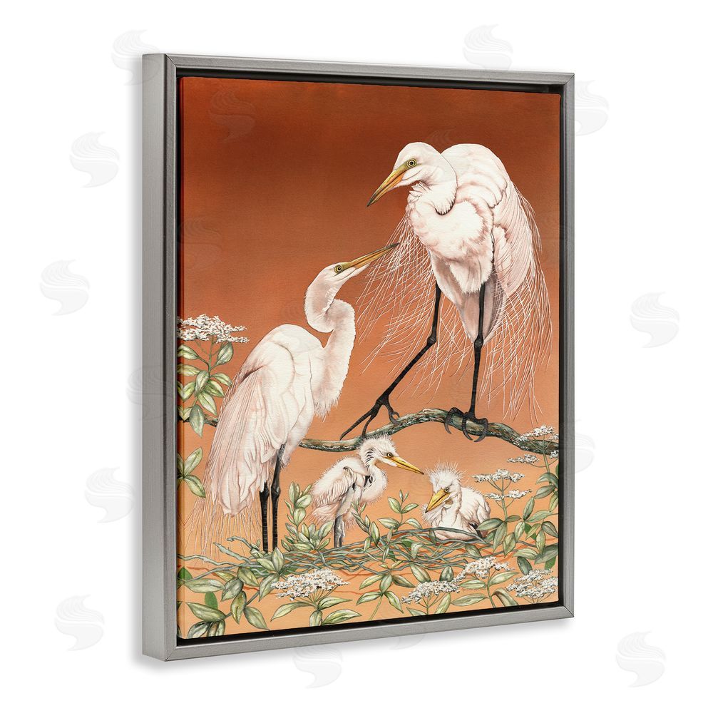 Christine Reichow Traditional Heron Family