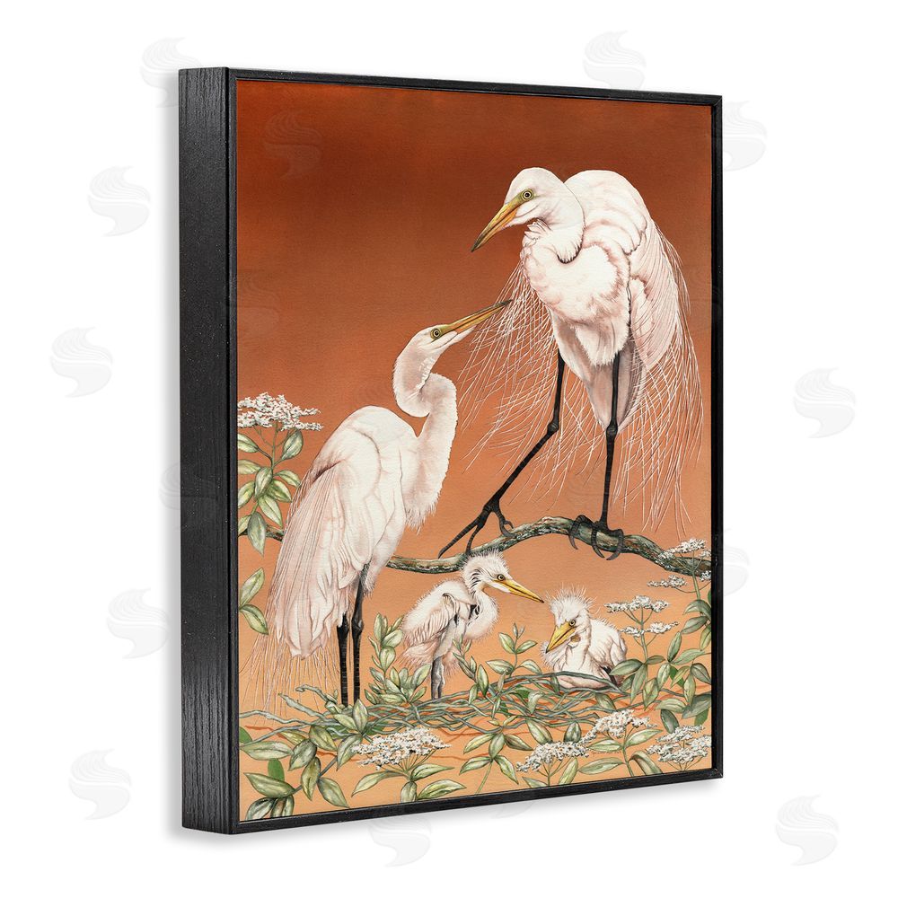 Christine Reichow Traditional Heron Family