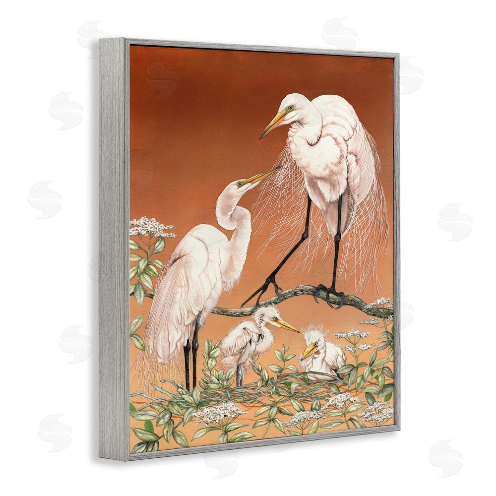 Christine Reichow Traditional Heron Family