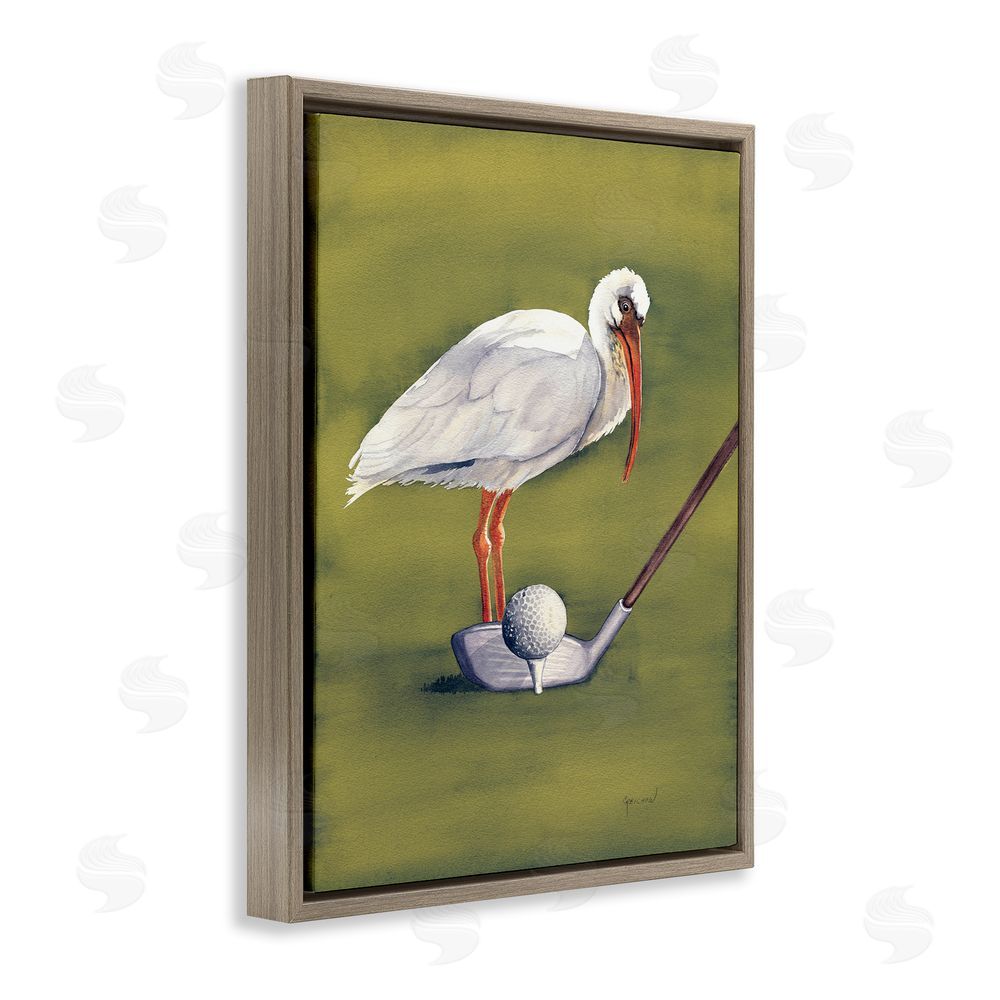 Christine Reichow Bird with Golf Club