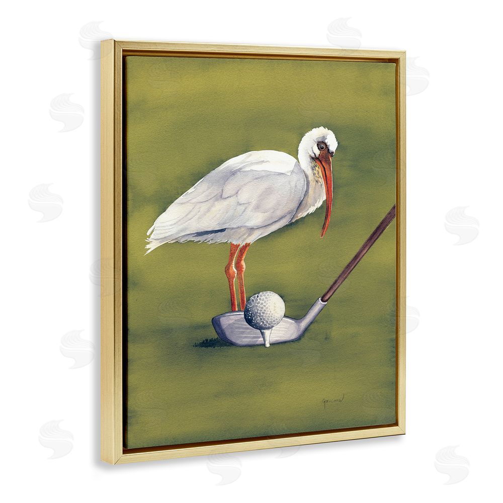 Christine Reichow Bird with Golf Club