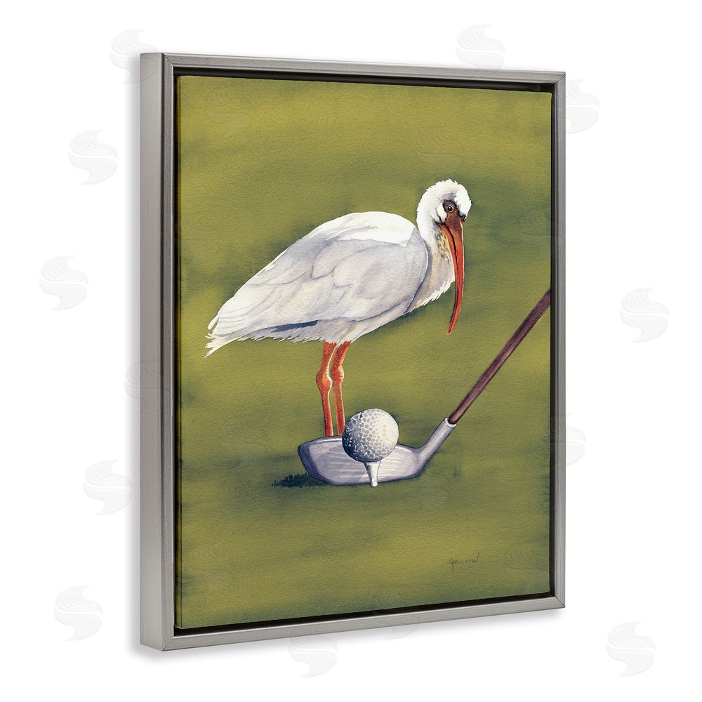 Christine Reichow Bird with Golf Club