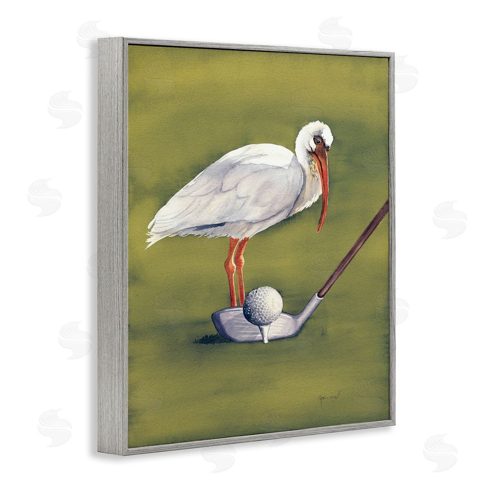 Christine Reichow Bird with Golf Club