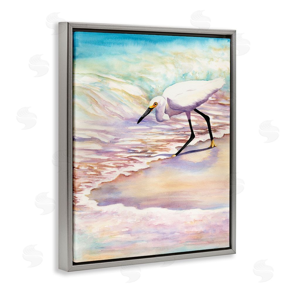 Christine Reichow Bird on Pastel Shore