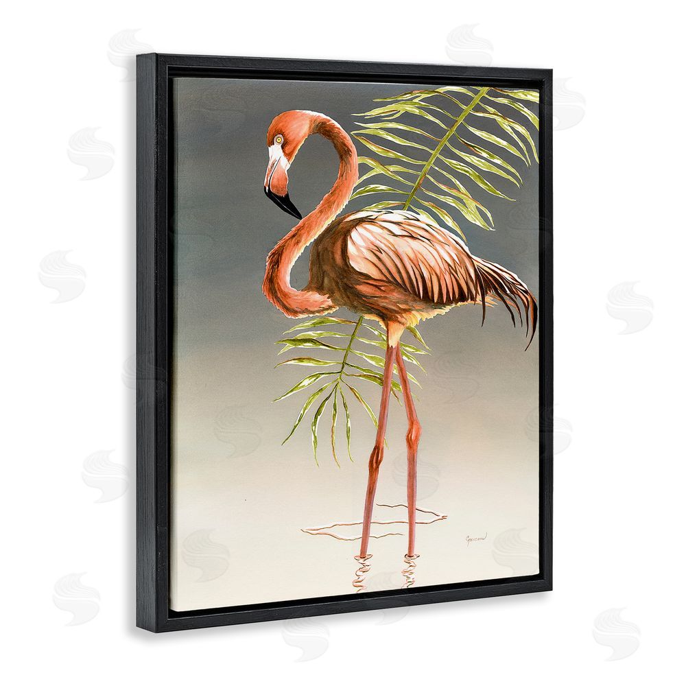 Christine Reichow Flamingo with Water Ripple