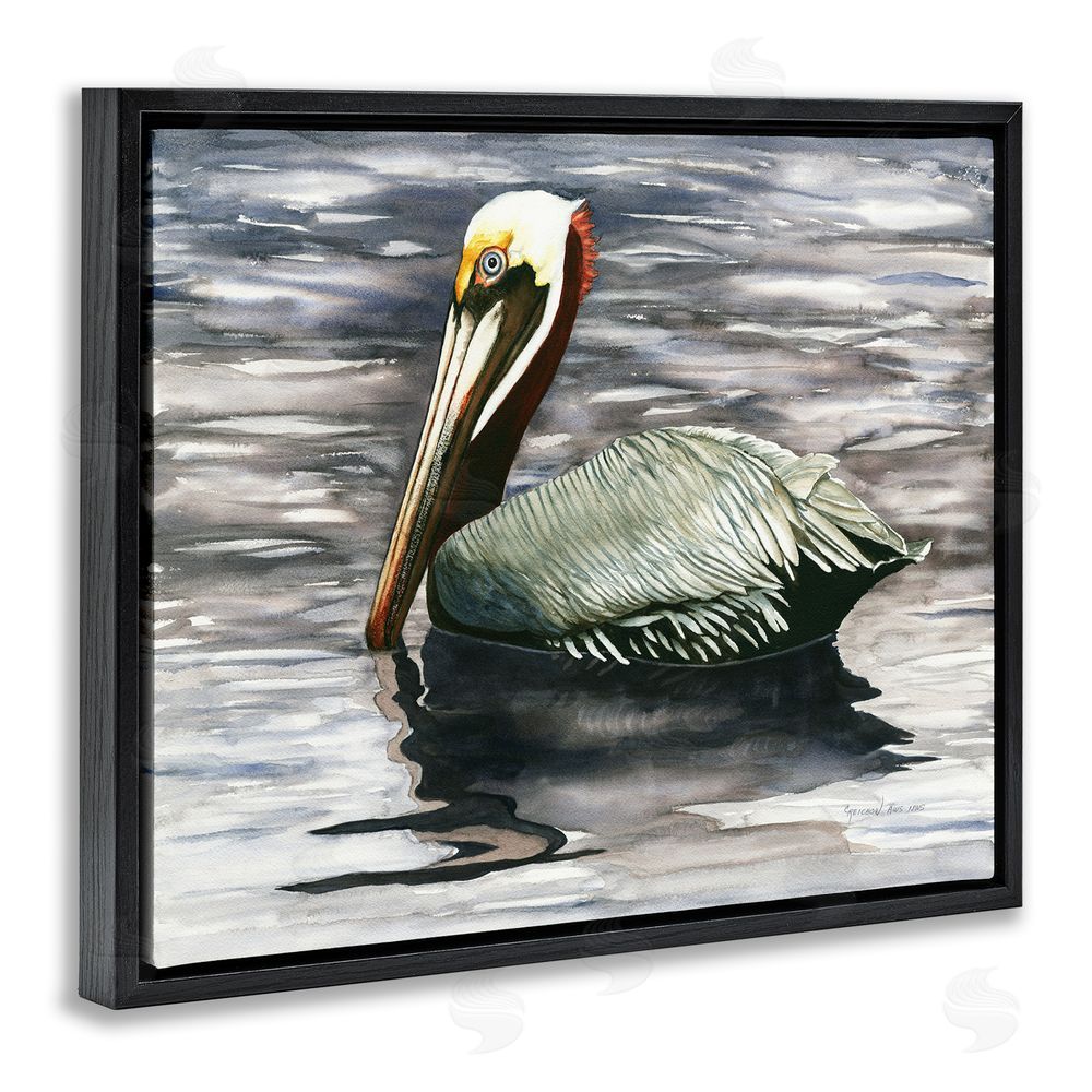 Christine Reichow Swimming Nautical Pelican