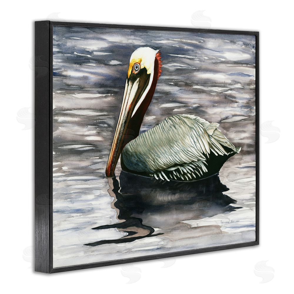 Christine Reichow Swimming Nautical Pelican