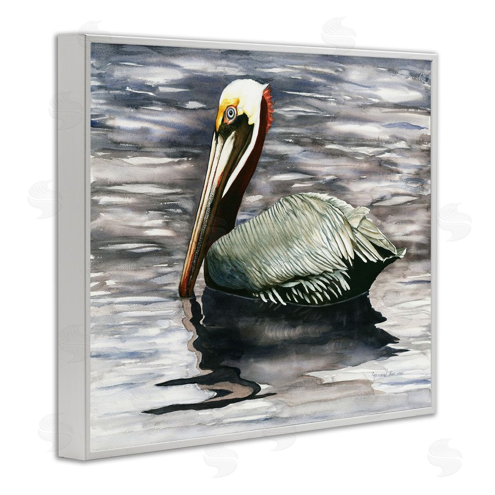 Christine Reichow Swimming Nautical Pelican