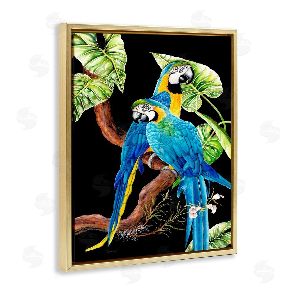 Christine Reichow Parrots Perched on Branch