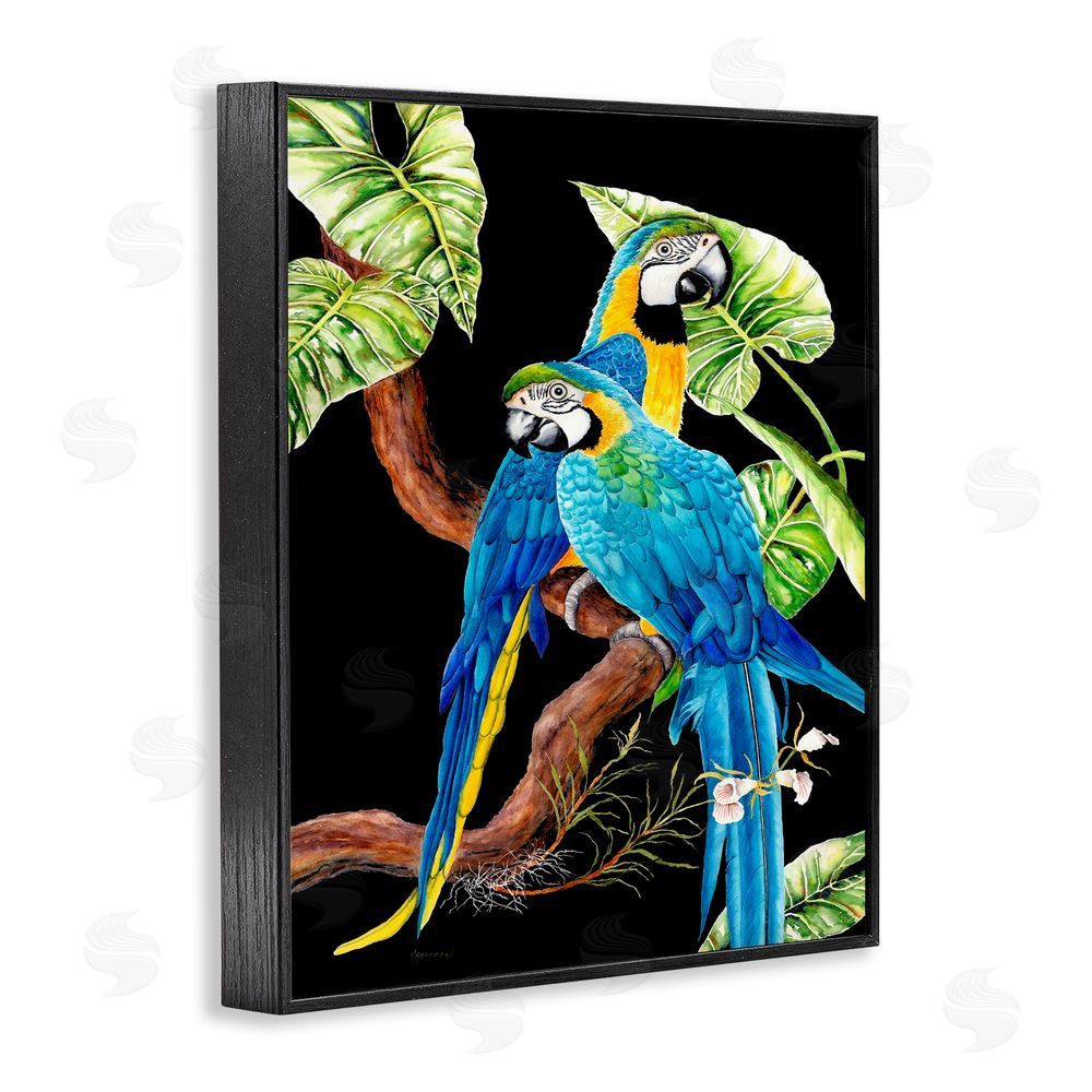 Christine Reichow Parrots Perched on Branch
