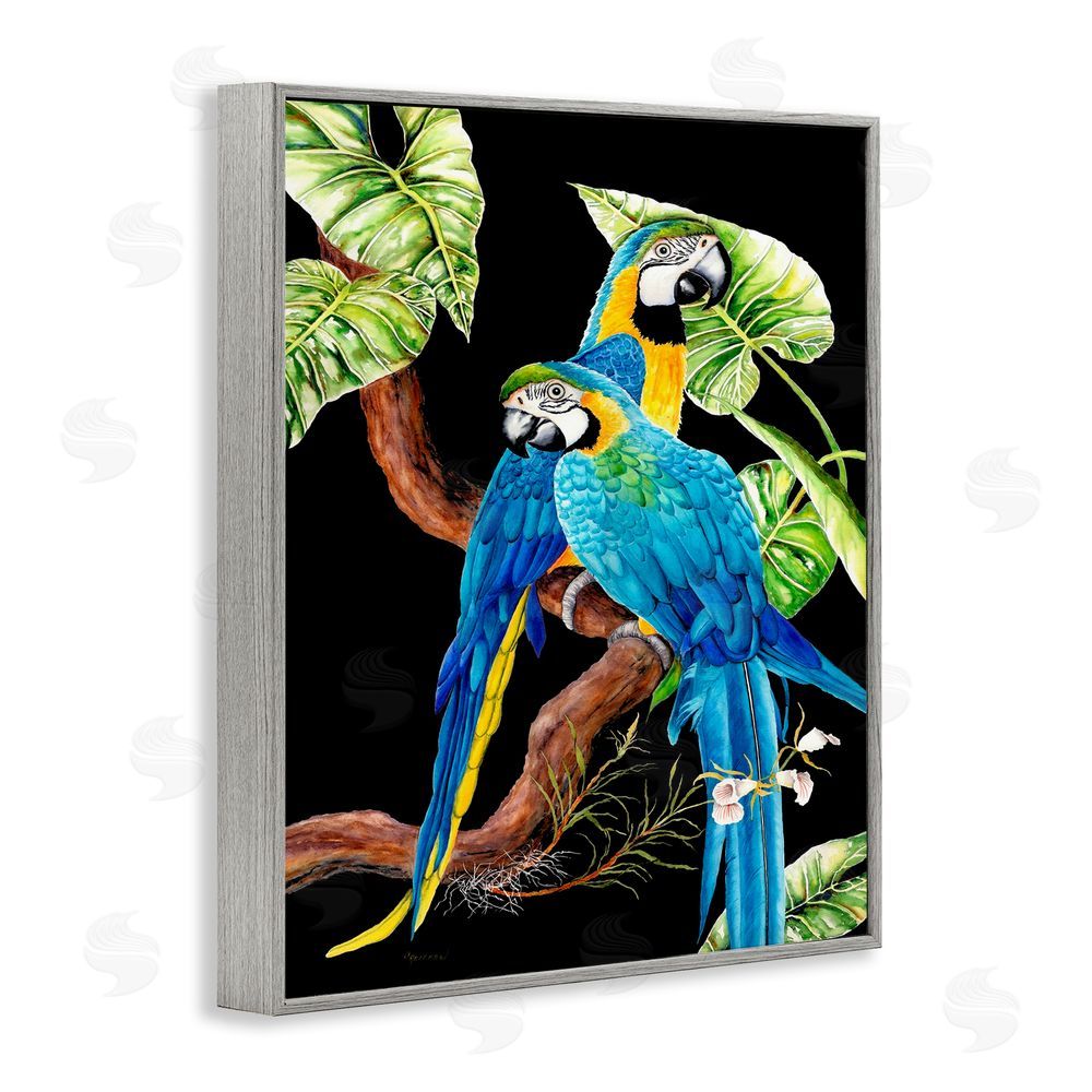 Christine Reichow Parrots Perched on Branch