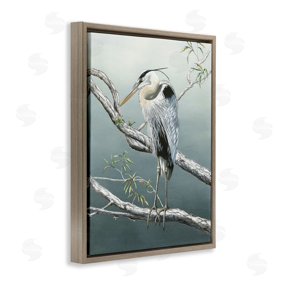 Christine Reichow Traditional Heron on Branch