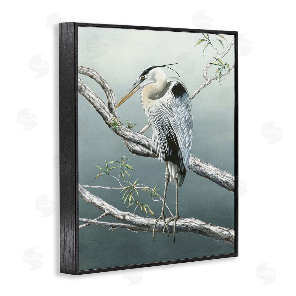 Christine Reichow Traditional Heron on Branch