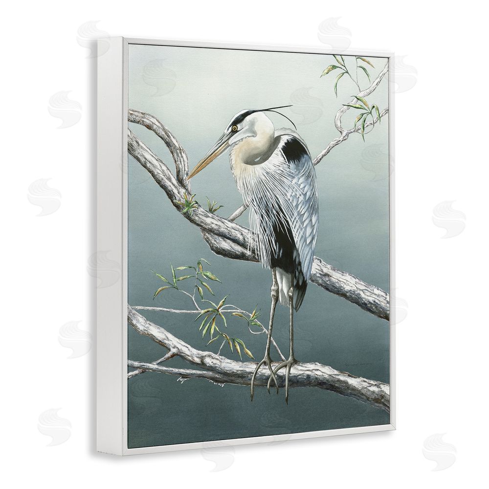 Christine Reichow Traditional Heron on Branch