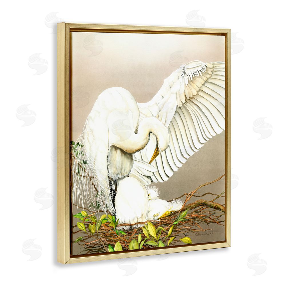 Christine Reichow White Bird & Nest