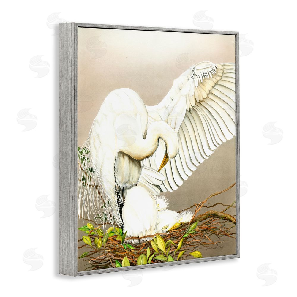 Christine Reichow White Bird & Nest