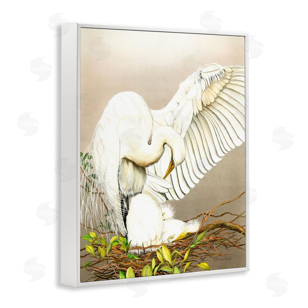 Christine Reichow White Bird & Nest