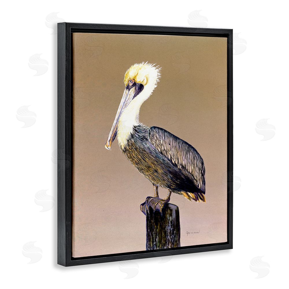 Christine Reichow Pelican on Perch