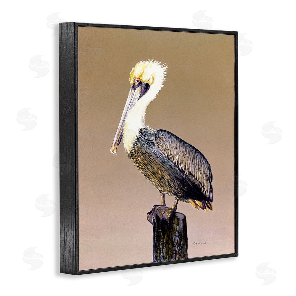 Christine Reichow Pelican on Perch