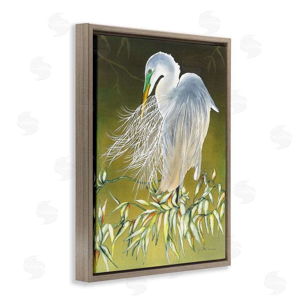 Christine Reichow Elegant Egret Bird