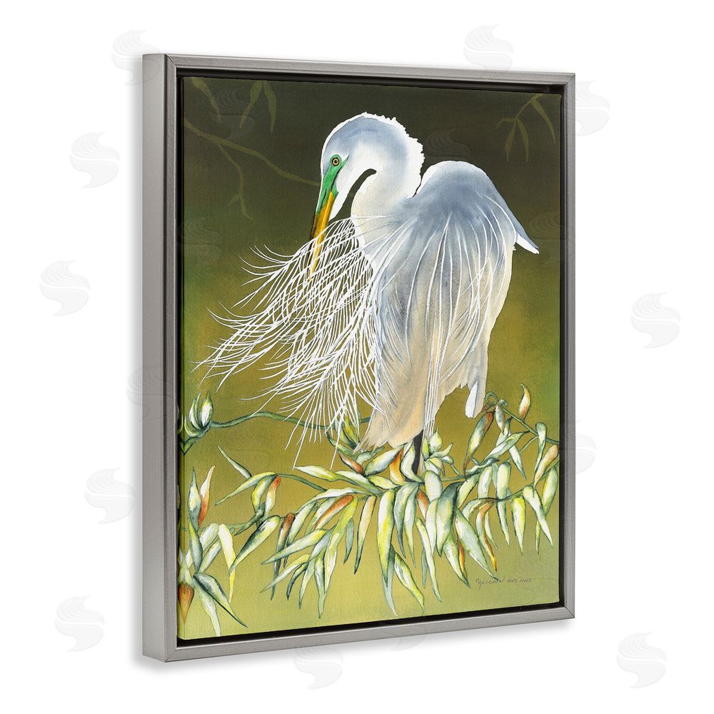 Christine Reichow Elegant Egret Bird