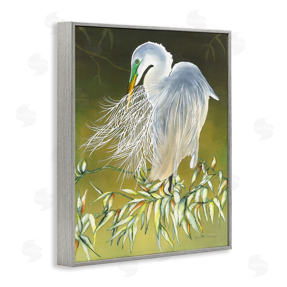 Christine Reichow Elegant Egret Bird