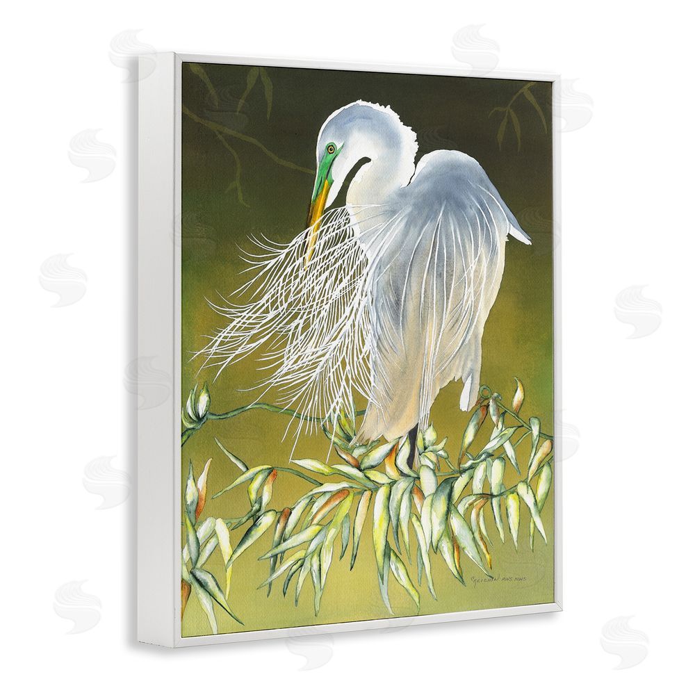 Christine Reichow Elegant Egret Bird