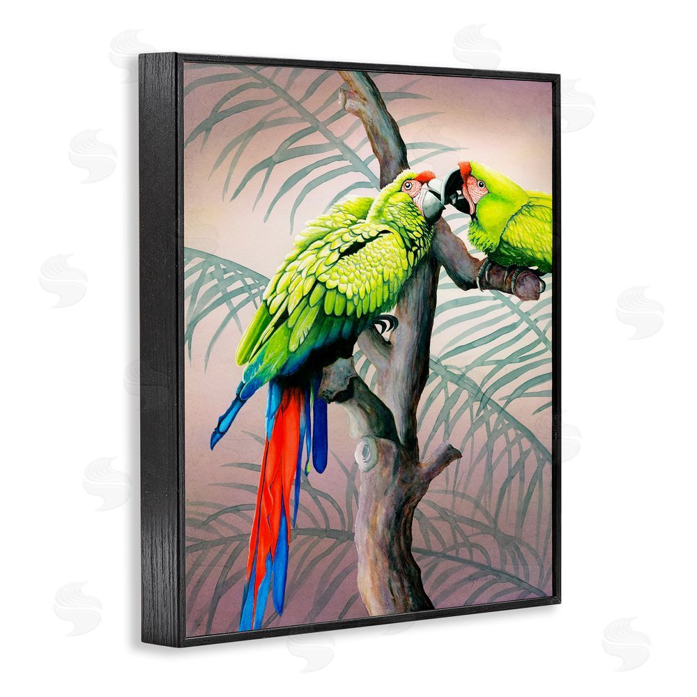 Christine Reichow Parrots Playing on Branch