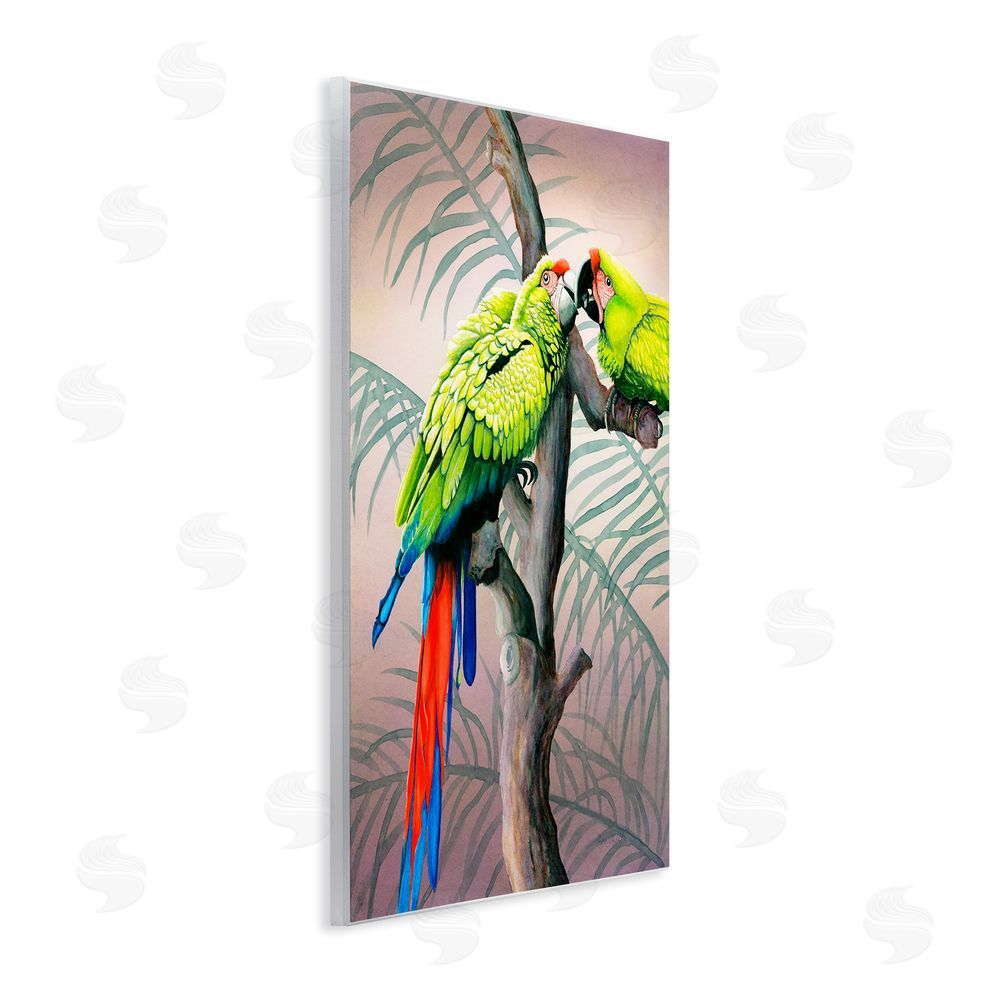 Christine Reichow Parrots Playing on Branch