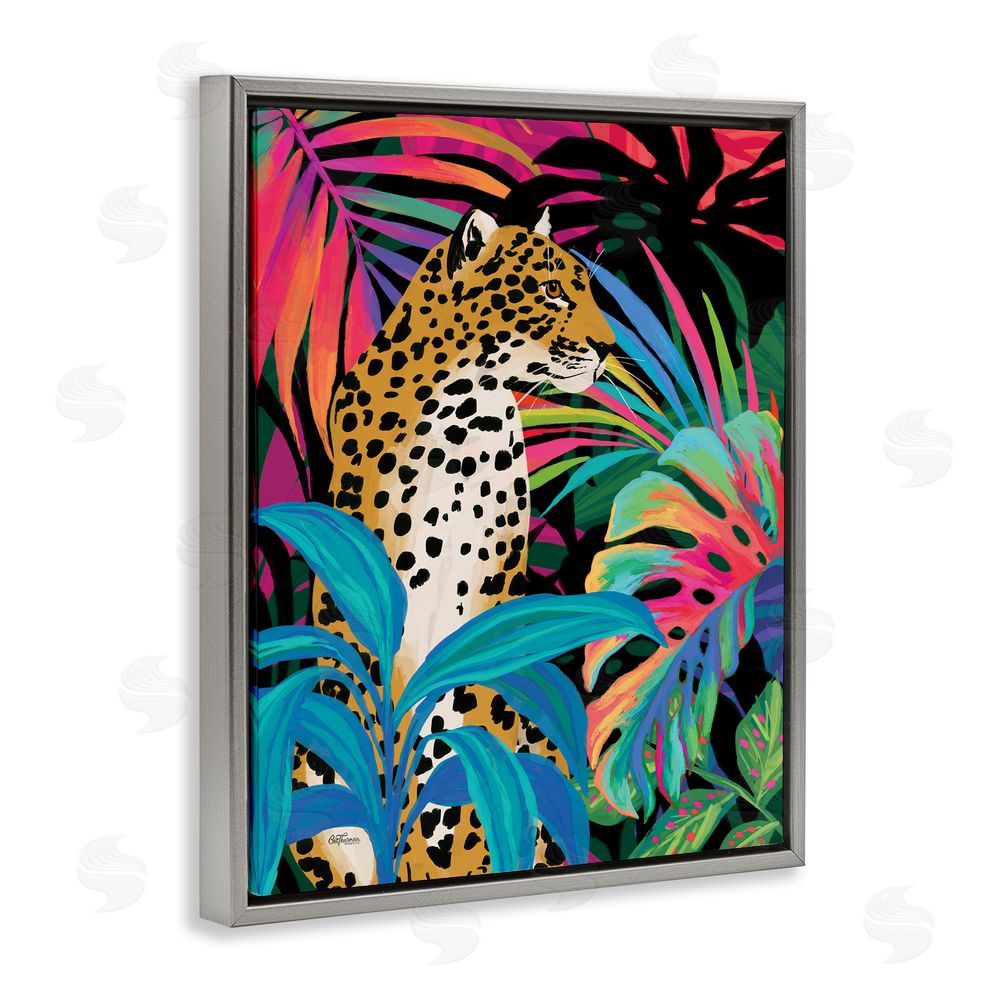 Cat Thurman Designs Abstract Leopard & Leaves