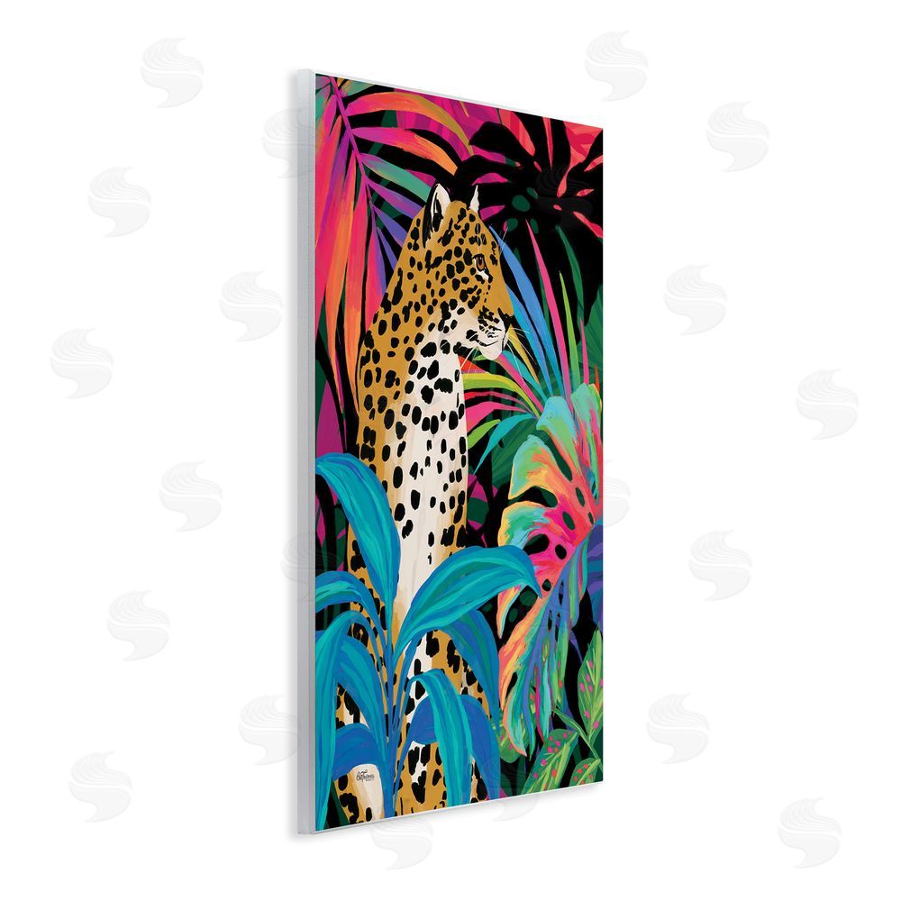 Cat Thurman Designs Abstract Leopard & Leaves