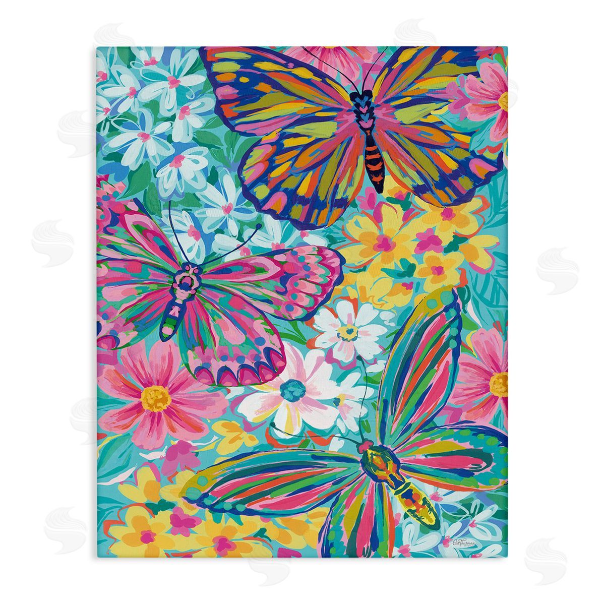 Cat Thurman Designs Modern Butterflies & Blossoms